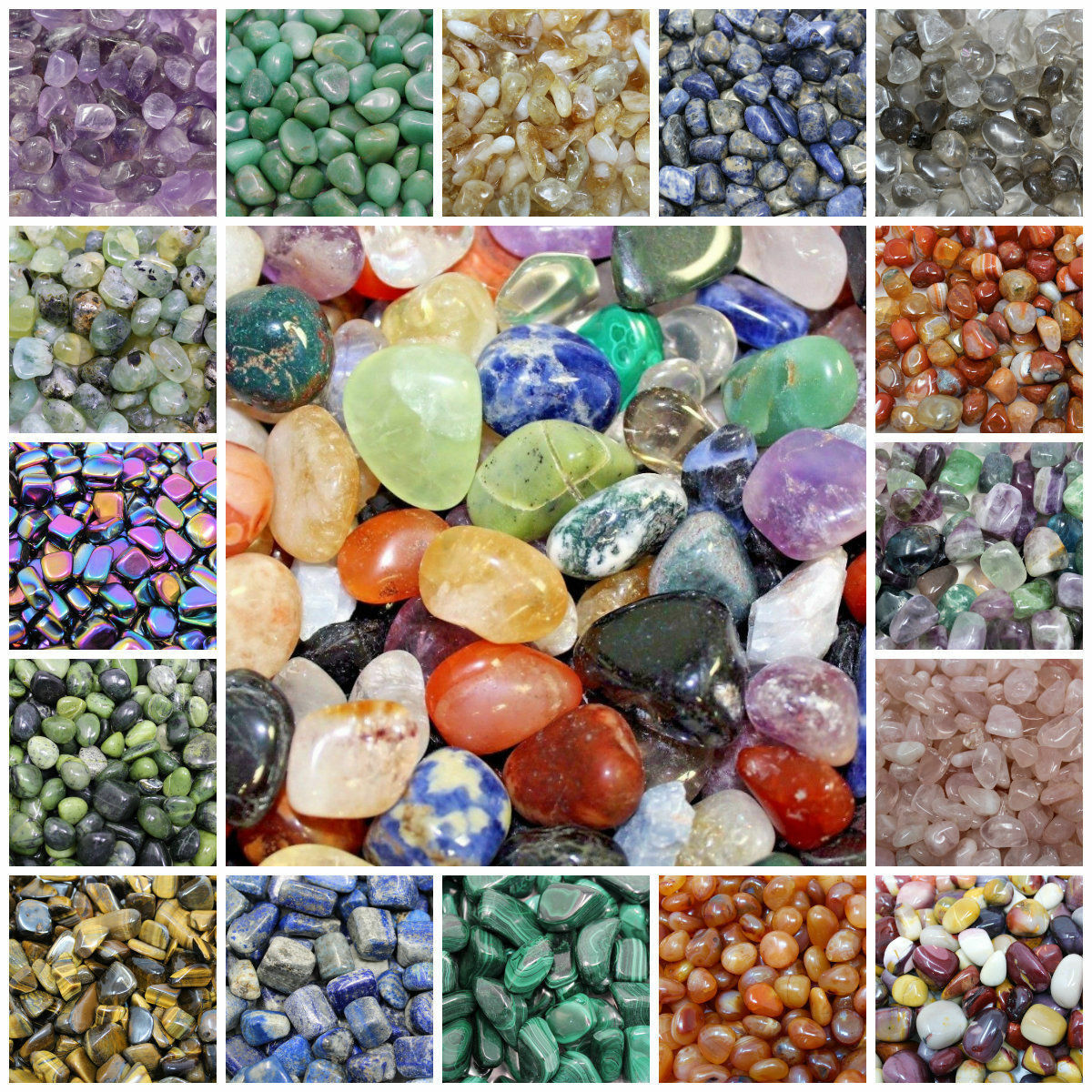 1 X Tumbled Stone: Choose Type (gemstone Reiki Crystal Healing)